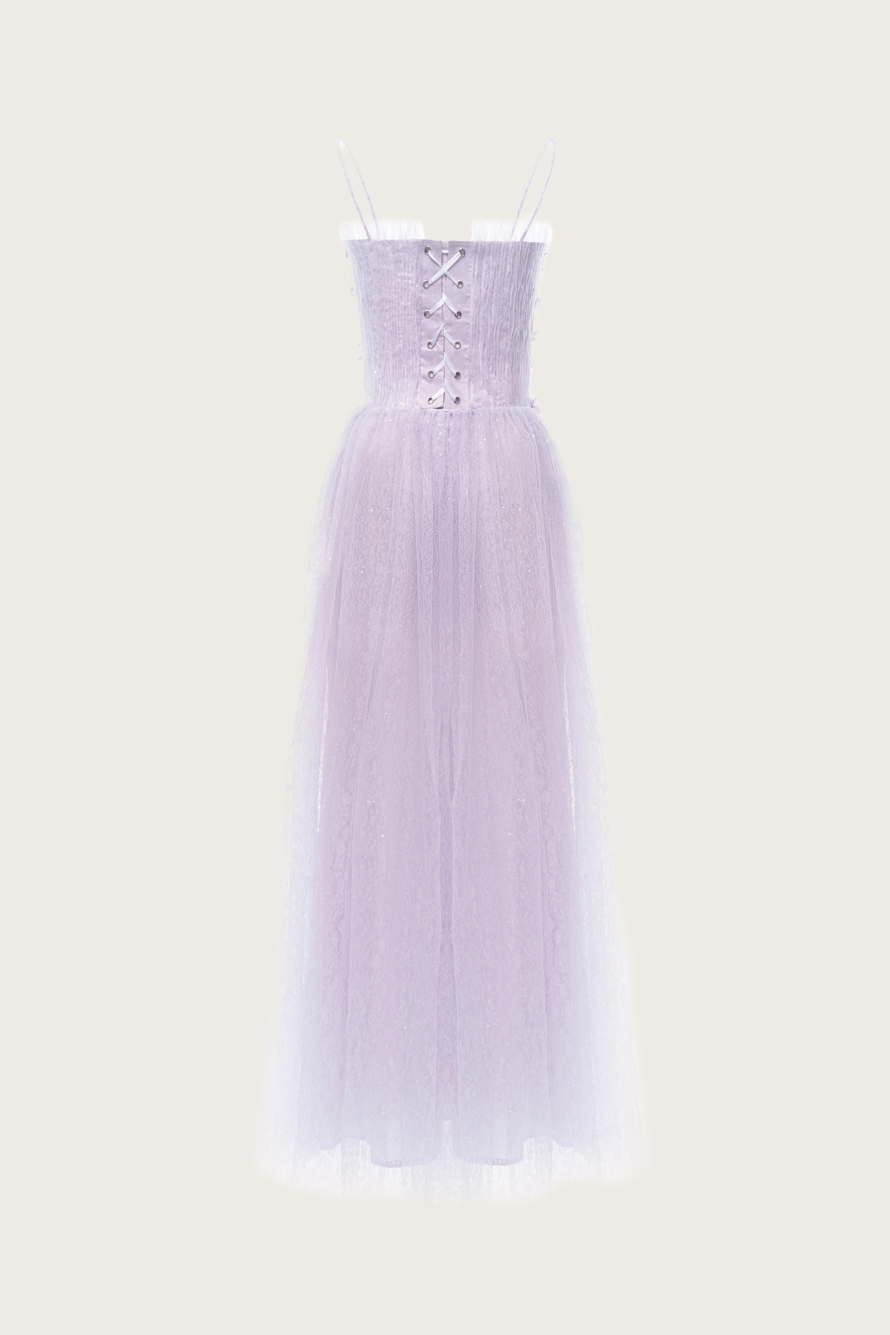 Lavender Whisper Maxi Gown