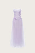 Lavender Whisper Maxi Gown