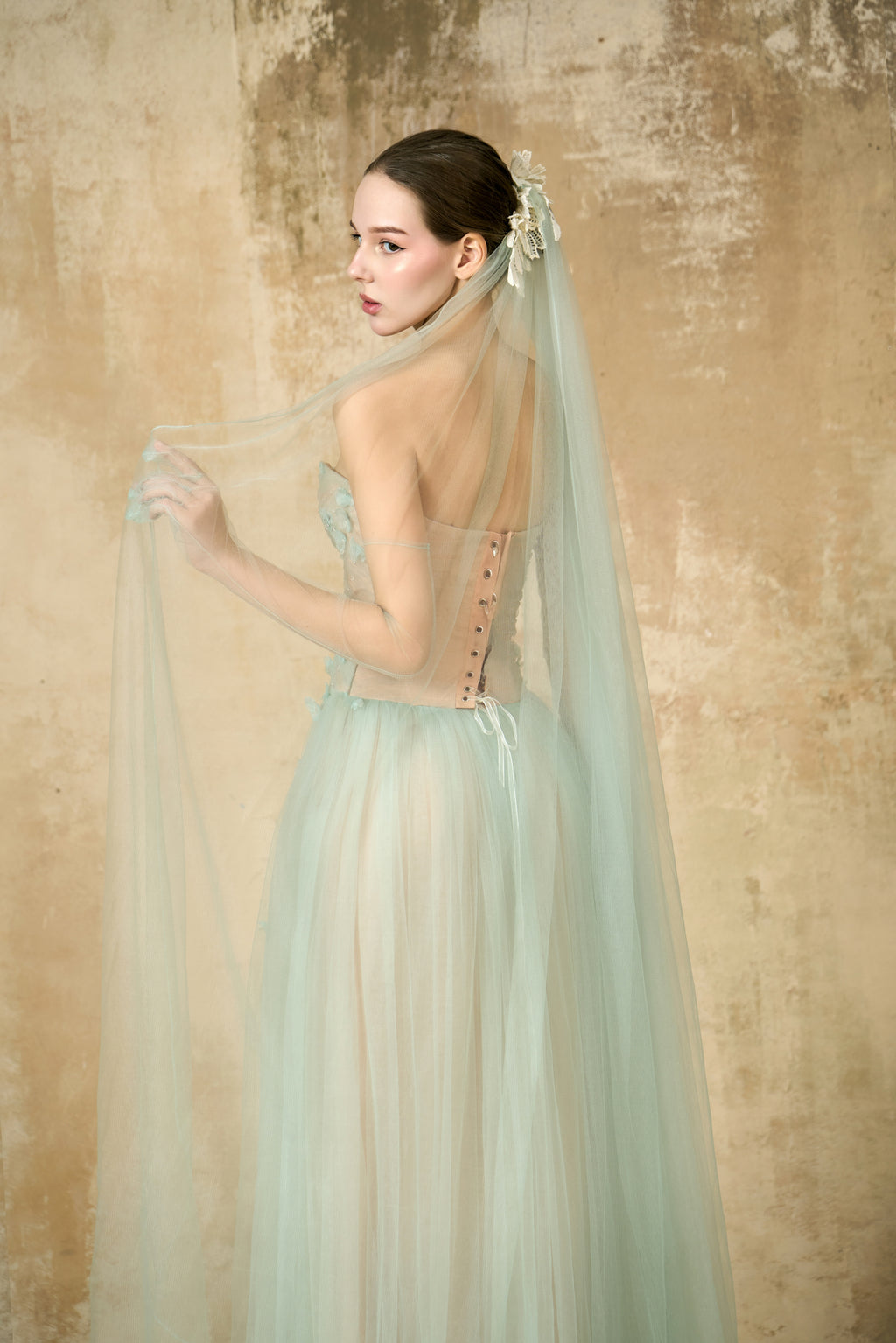 Celestial Mint – Bridal Couture Signature