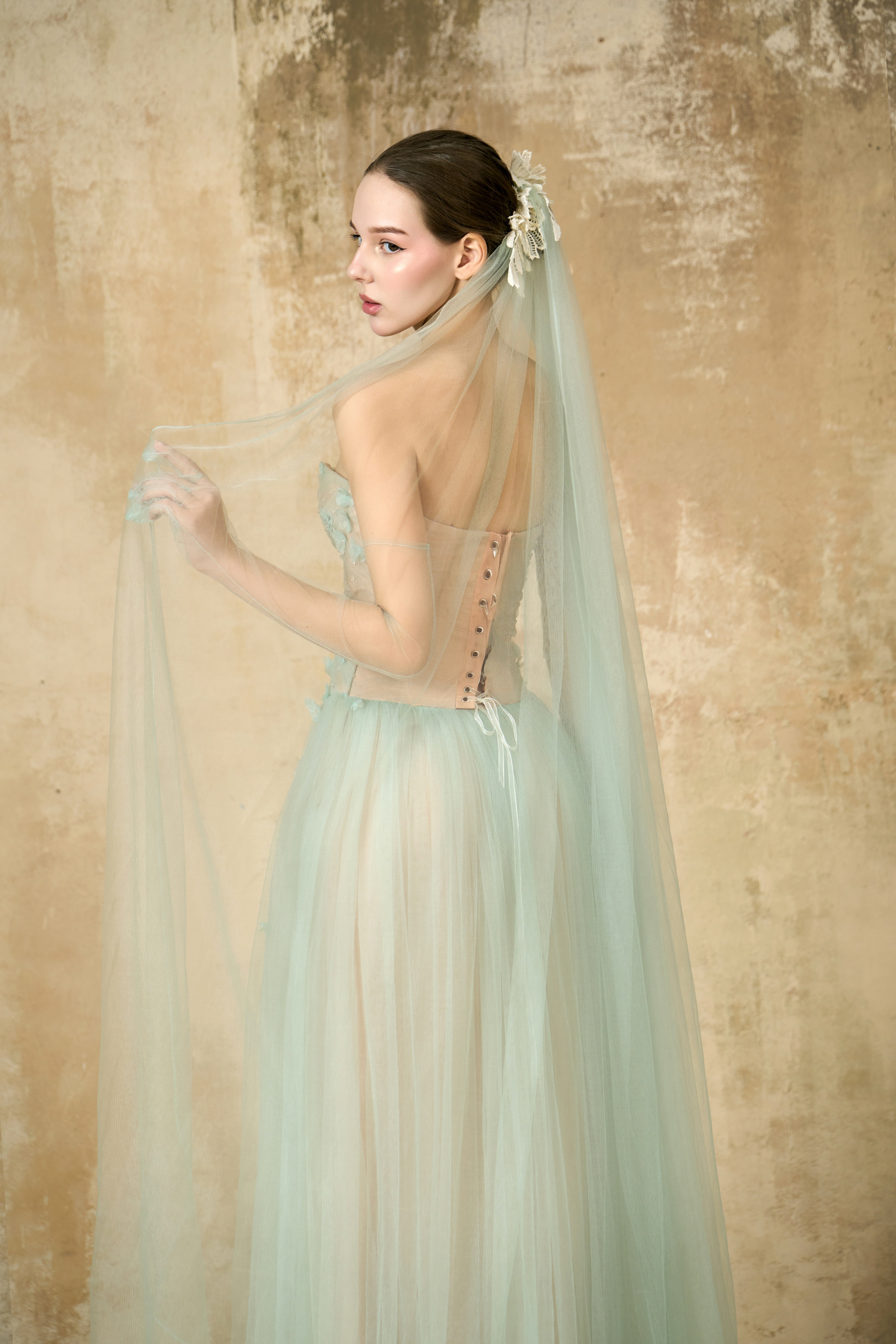 Celestial Mint – Bridal Couture Signature
