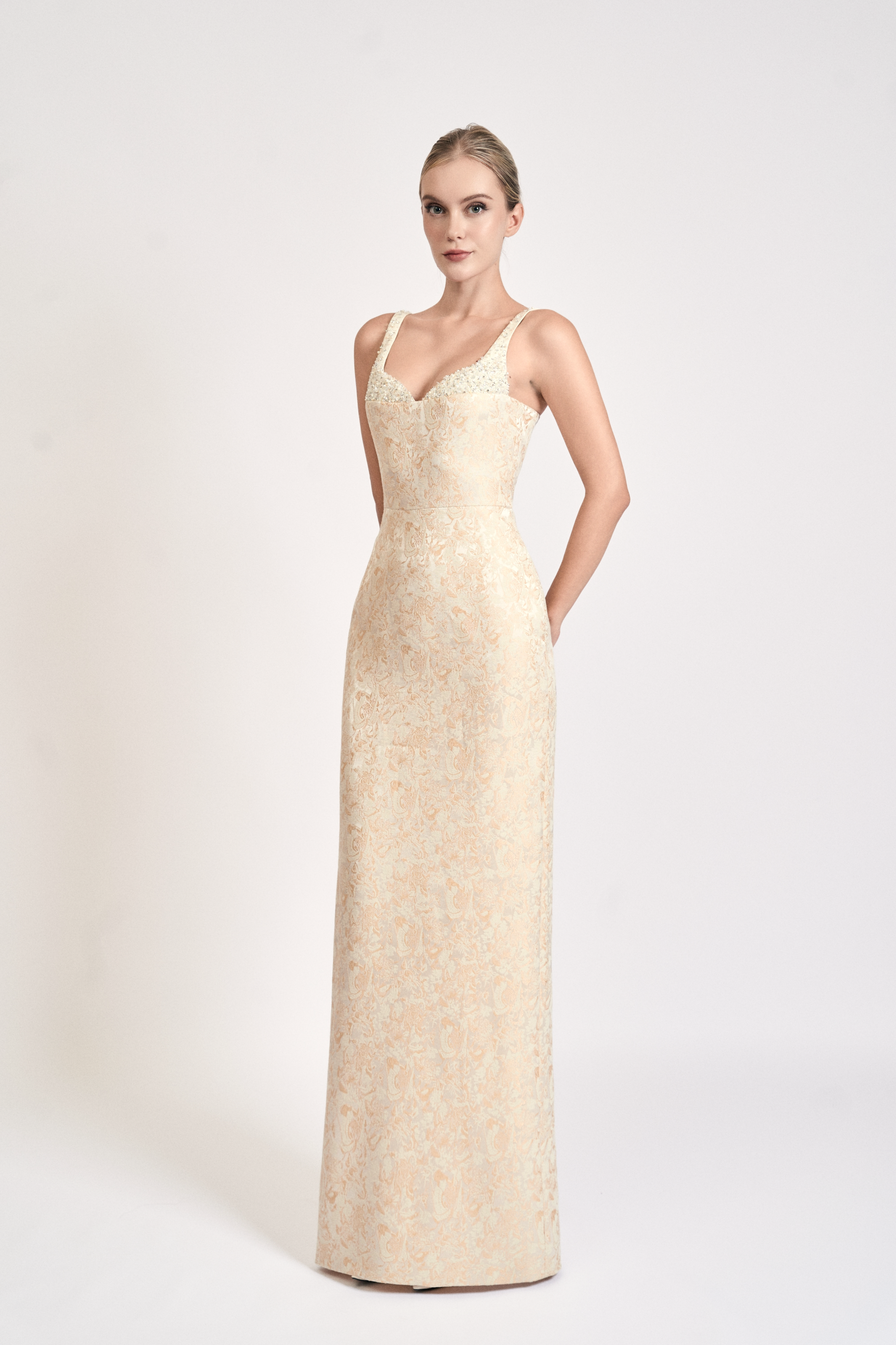 Crystal Embellished Maxi