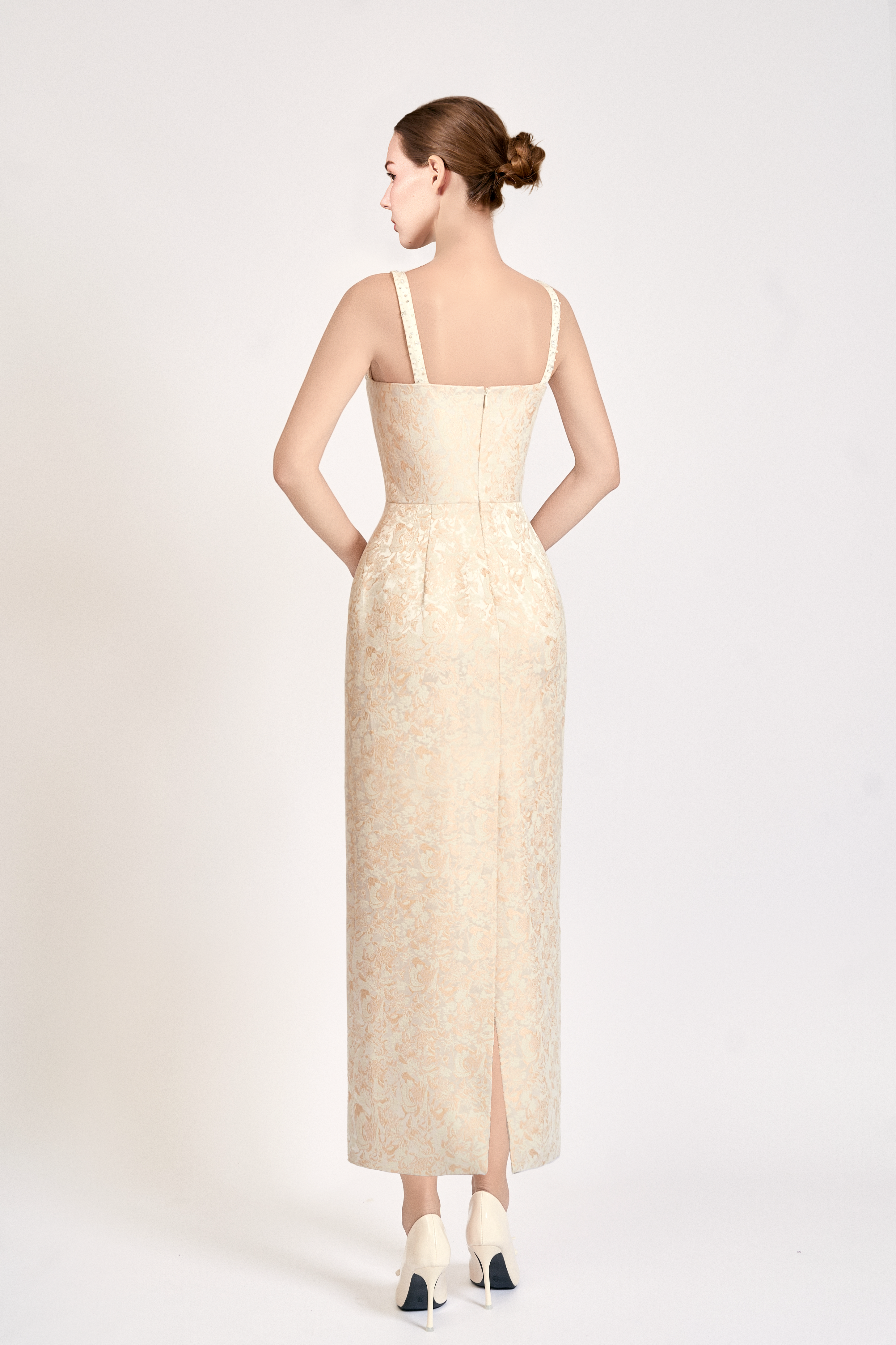 Crystal Embellished Midi