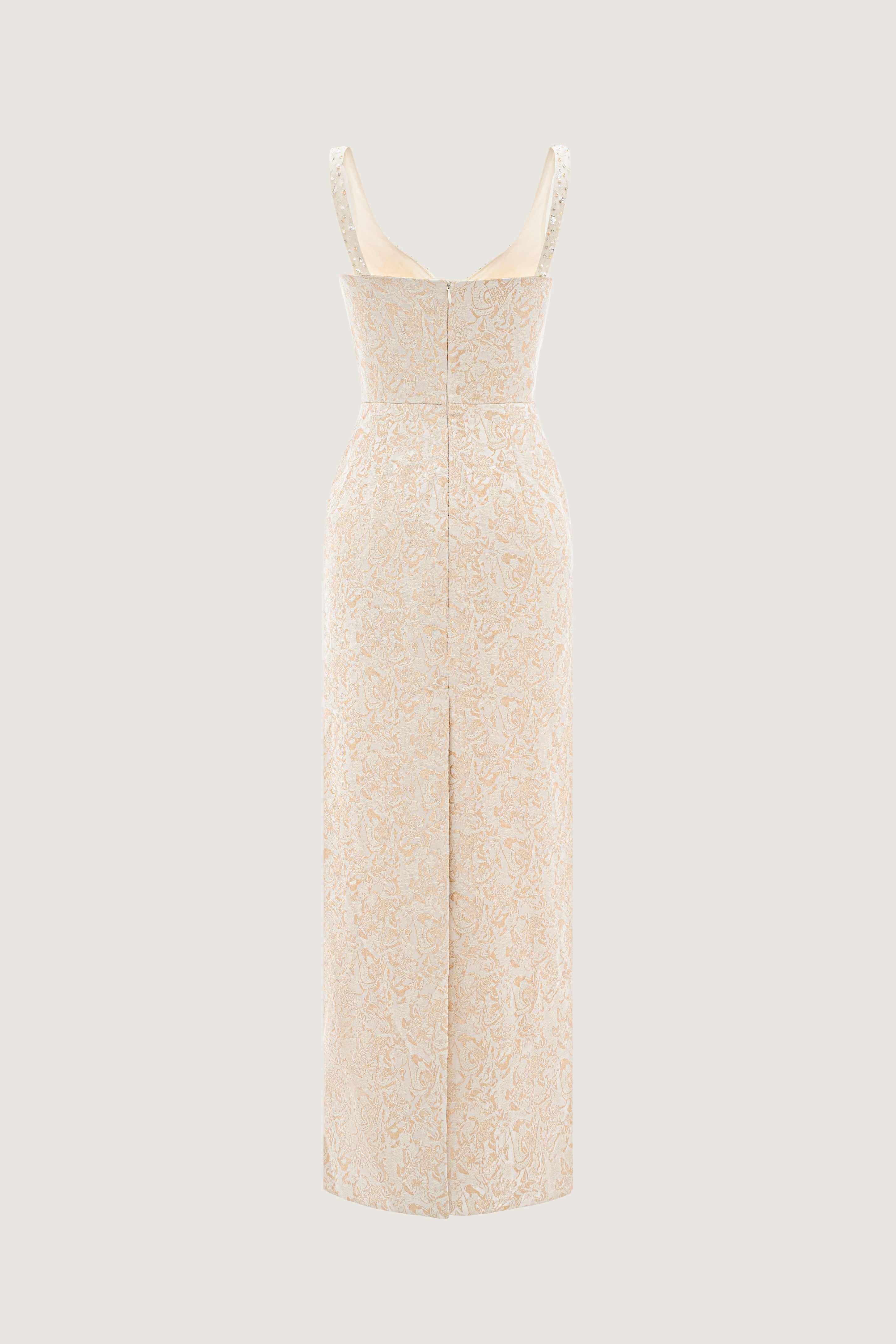 Crystal Embellished Midi