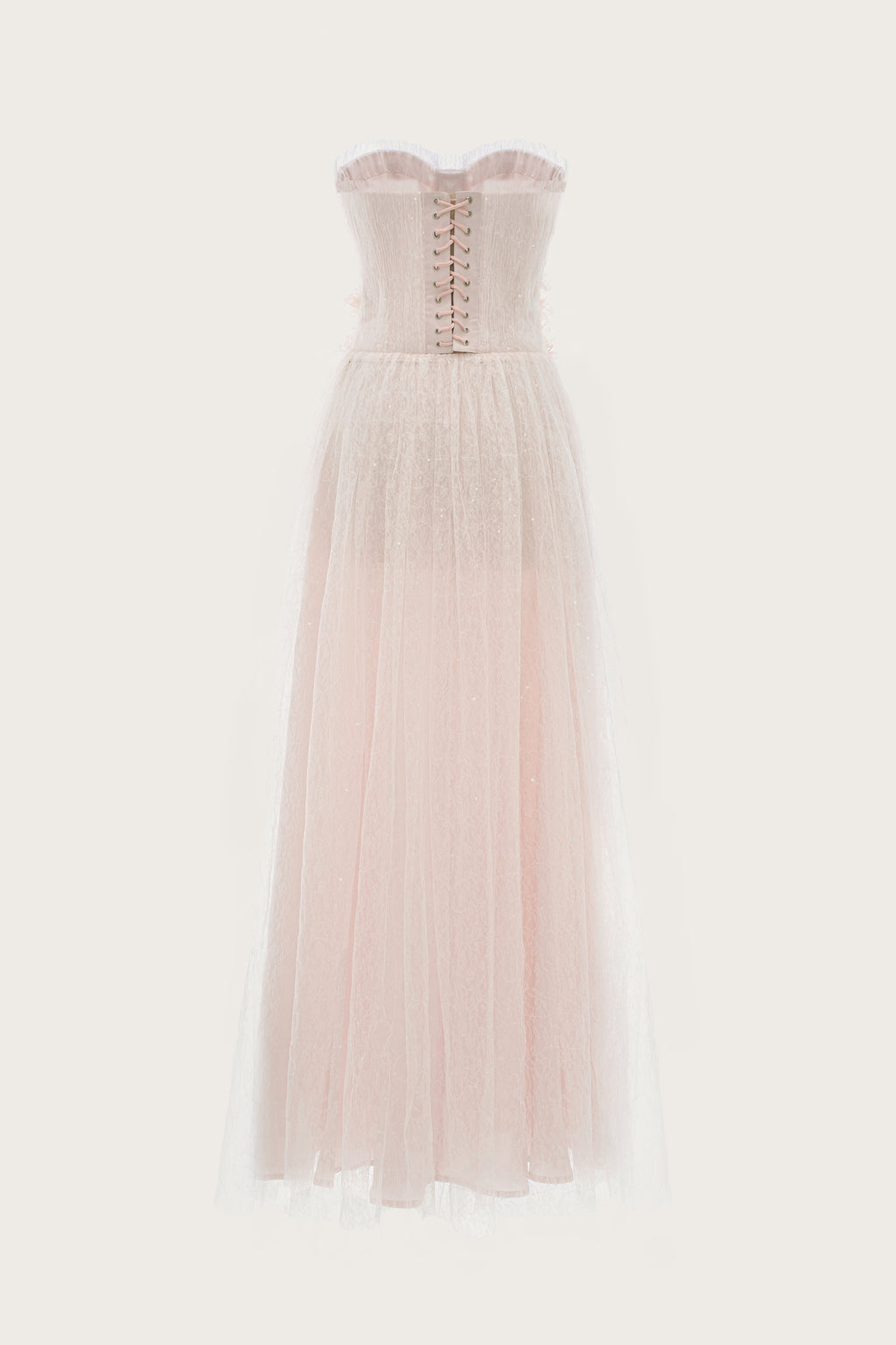 Blush Petal Shimmer Dress