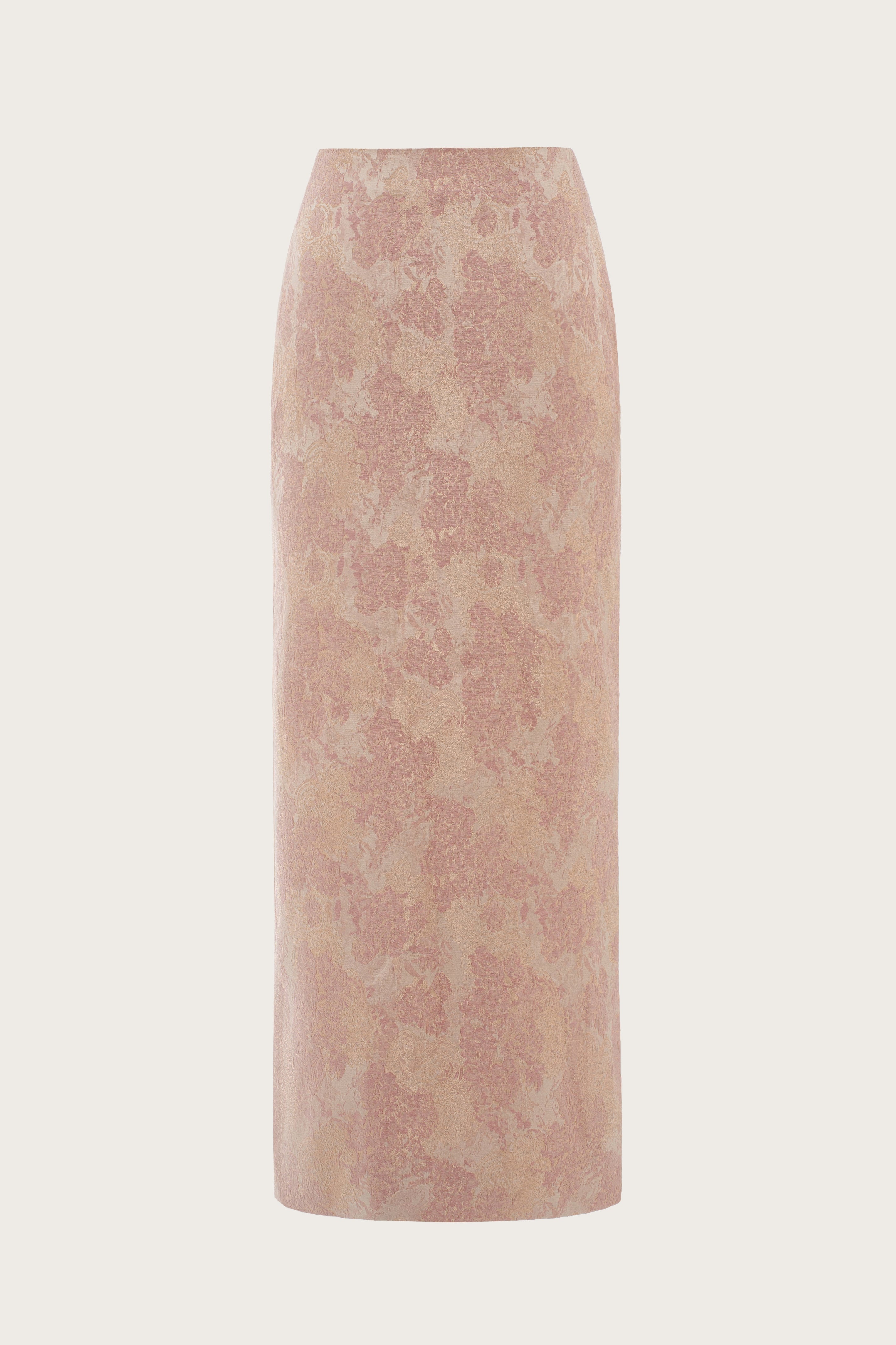 Sculpted Brocade Skirt